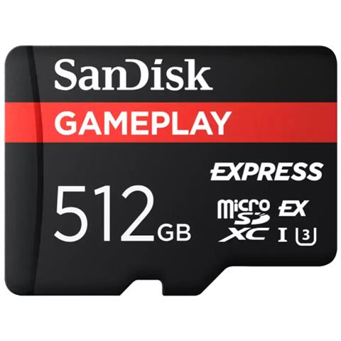 GamePlay Express microSD 512GB UHS-I Classe 10 - Foto 1