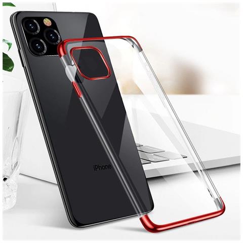 Custodia In Tpu Gelido Trasparente Con Telaio Metallico, Per Xiaomi Redmi Note 11s / Note 11 Blu. - Foto 7