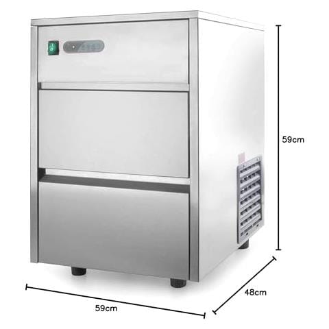 Macchina per il ghiaccio 69320-Pro, 4 kg, acciaio inossidabile - Foto 2