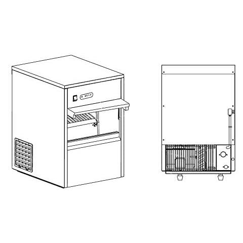 Macchina per il ghiaccio 69320-Pro, 4 kg, acciaio inossidabile - Foto 3