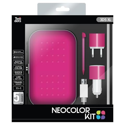 Kit 4 Accessori Neocolor Pink per 3DS XL - Foto 1