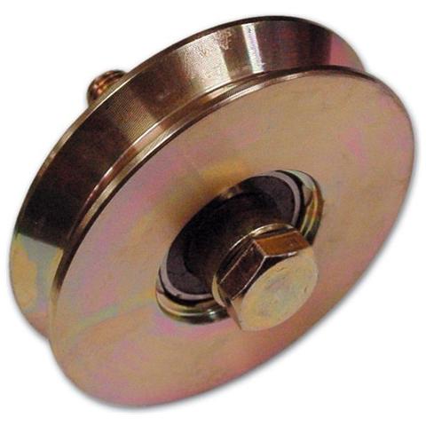 Ruota Gola a V ad 1 Cuscinetto per Cancelli Ø 60 mm Spessore 17 mm Fc 300 1 PZ - Foto 2