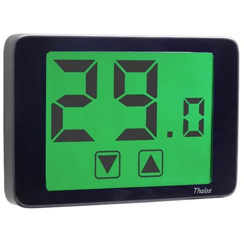 Thalos 230 Termostato touch screen (Nero) - Foto 1