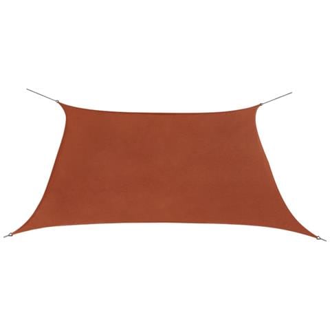 42307 Sunshade Sail Oxford Fabric Square 3,6x3,6 m Terracotta - Foto 1