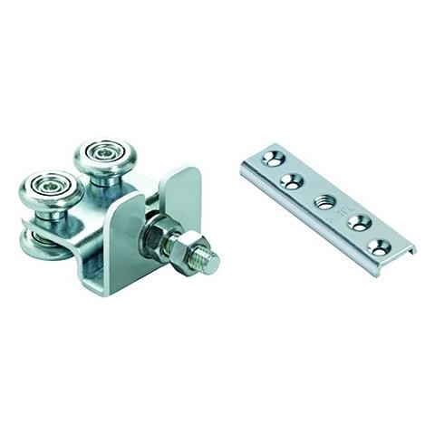 Carrello A 4 Cuscinetti Con Piastra - Piastrina Ricambio 10 Ma - Foto 1