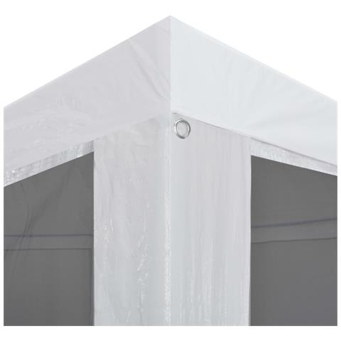 Tenda Per Feste Con 10 Pareti In Rete 12x3 M - Foto 2