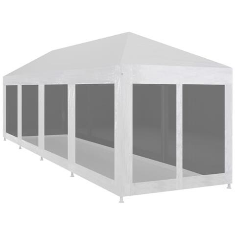 Tenda Per Feste Con 10 Pareti In Rete 12x3 M - Foto 1