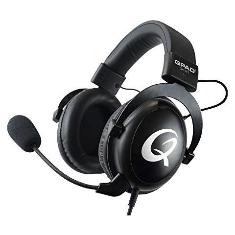 Qh-91 Premium Pro Gaming Headset Cuffie, Cuffie Stereo Per Pc Audio Con Da 53 Millimetri, Nero - Foto 1