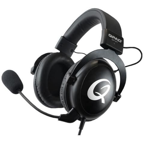 Qh-91 Premium Pro Gaming Headset Cuffie, Cuffie Stereo Per Pc Audio Con Da 53 Millimetri, Nero - Foto 6