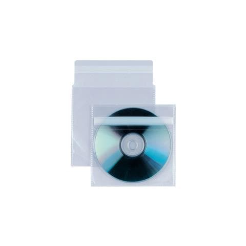 25 Buste A Sacco Ppl 12,5x12cm Insert Cd Ar C / patella Adesiva - Foto 1
