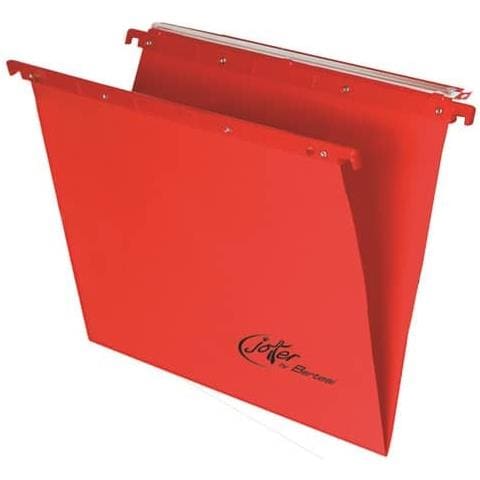 Cartelle Sospese Orizzontali Per Cassetti Linea 39 Cm Fondo V - Rosso Conf. 25 Pezzi - 400/395 Link - A4 - Foto 1