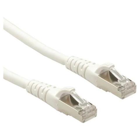 CAT. 6a S / FTP, RJ-45, RJ-45, Maschio / maschio, Cat6a, S / FTP (S-STP), Bianco - Foto 1