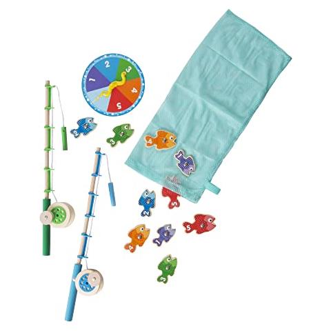 Catch & Count Gioco Di Pesca In Legno Con 2 Aste Magnetiche - Foto 1