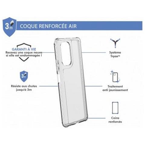 Cover Rinforzata Per Xiaomi Mi 11i Air, Trasparente - Foto 2