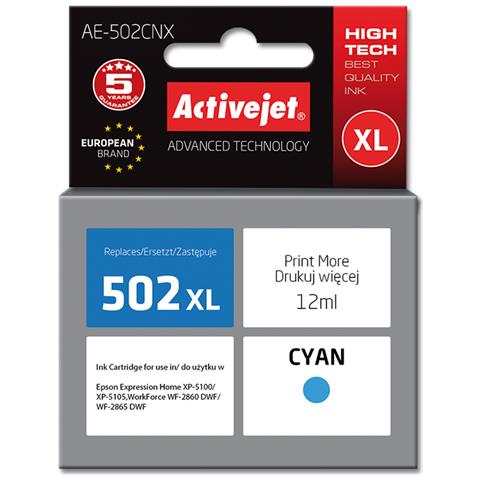 AE-502CNX cartuccia d'inchiostro 1 pz Compatibile Resa elevata (XL) Ciano - Foto 1