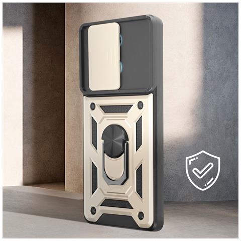 Cover Per Redmi Note 13 5g Anello Supporto Coprifotocamera Scorrevole - Foto 2