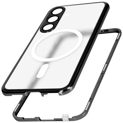 Cover 360° Magsafe Per Galaxy S24 Retro Rigido Vetro Temperato - Foto 1