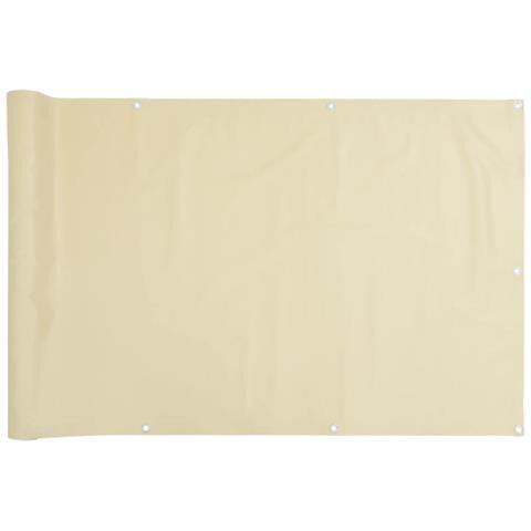 Paravento Da Balcone Crema 500x120 Cm In Pvc - Foto 2