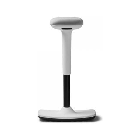 Trendoffice To-swift Seduta Imbottita Bianco Tessuto, Poliestere Rotelle Plastica 1 Pz - Foto 2