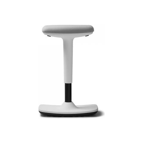 Trendoffice To-swift Seduta Imbottita Bianco Tessuto, Poliestere Rotelle Plastica 1 Pz - Foto 3
