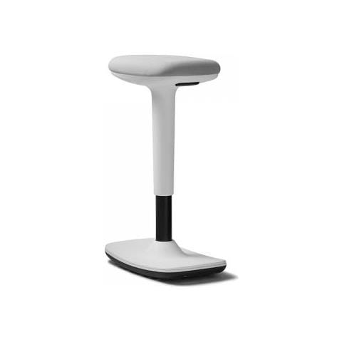 Trendoffice To-swift Seduta Imbottita Bianco Tessuto, Poliestere Rotelle Plastica 1 Pz - Foto 1