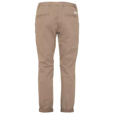 Jeans E Pantaloni In Cotone Beige - W40 - Foto 2