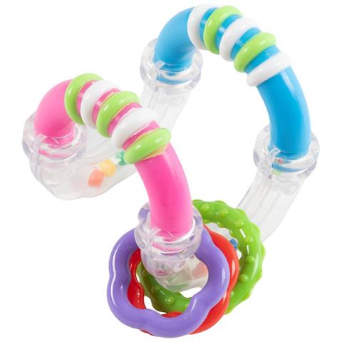 Trillino Zig Zag Per Bambini Sonoro, Leggero E Facile Da Impugnare. - Foto 1