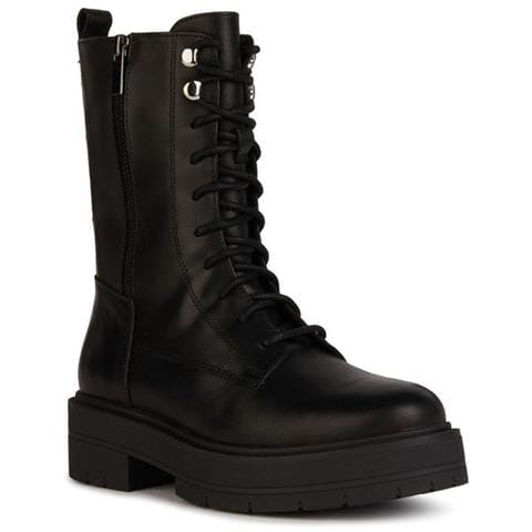 Spherica Ec7 Booties Black Stivaletti Pelle Di Mucca Scarpe Donna Nero Eu 38, D36vdm 00043 C9999 - Foto 1