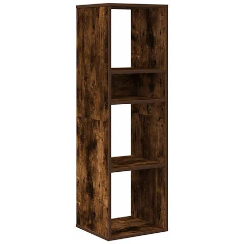 Libreria Rovere Fumo 34x31x112 Cm In Legno Multistrato - Foto 2