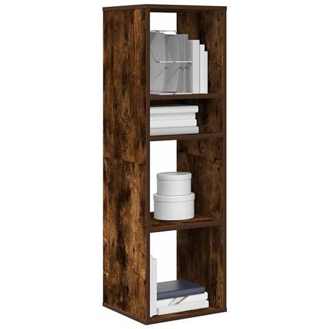 Libreria Rovere Fumo 34x31x112 Cm In Legno Multistrato - Foto 1