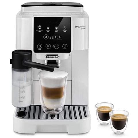 Macchina da Caffè Espresso Automatica Magnifica Start ECAM220.61.W Serbatoio 1.8 Lt. Potenza 1450 Watt Colore Bianco - Foto 1