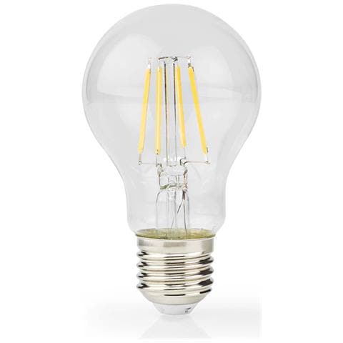 Lampadina Led E27 A60 A Risparmio Energetico 12w Stile Retrò, Trasparente - Foto 1