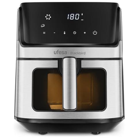 72805716 friggitrice Singolo 6,5 L Indipendente Friggitrice ad aria calda Nero, Acciaio inox - Foto 2