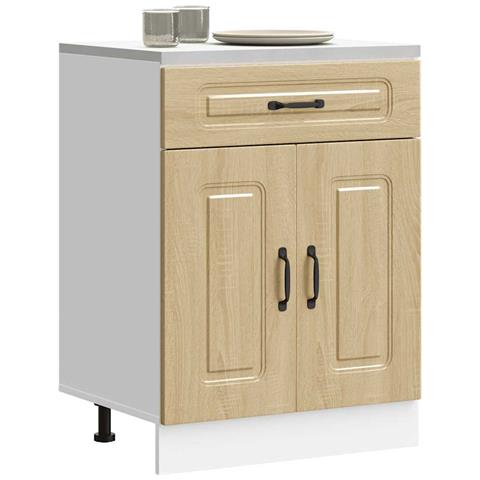 Base da Cucina Kalmar Rovere Sonoma in Legno Multistrato - Foto 2