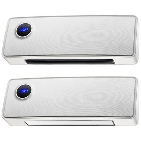 Termoventilatore Split Ceramico Elettrica Parete Otelya Luxe Sannover 2000 W Bianco - Foto 3