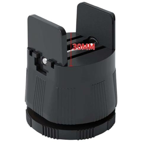 Alzatina Regolabile Antiscivolo Per Mobili, Altezza Regolabile 6-8cm Black - Foto 2