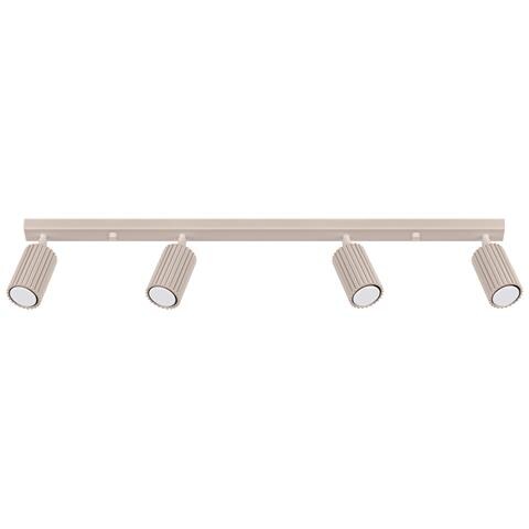 Lampada Da Soffitto Karbon 3p Taupe Sl. 1765 - Minimalist Lampada A Soffitto Talpa 16.5x81x6.5 Cm - Foto 1