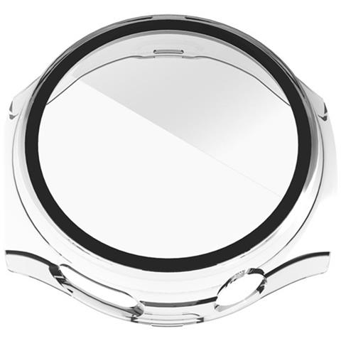 Custodia Per Smartwatch Kpep Con Protezione Schermo In Vetro Temperato - Cover Rigida In Pc Transparent - Foto 2