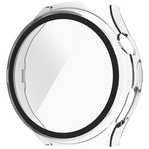 Custodia Per Smartwatch Kpep Con Protezione Schermo In Vetro Temperato - Cover Rigida In Pc Transparent - Foto 1