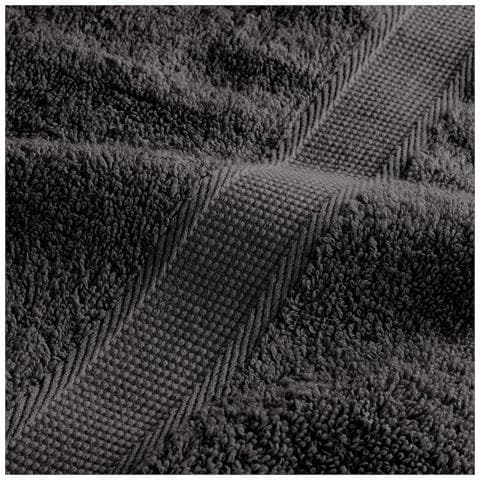 Asciugamani Premium SOLUND 2 pz Antracite 30x30 cm 600 g/m² - Foto 7