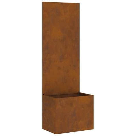 Schermo per privacy in giardino Traforo Ruggine 50 x 140 cm - Foto 1