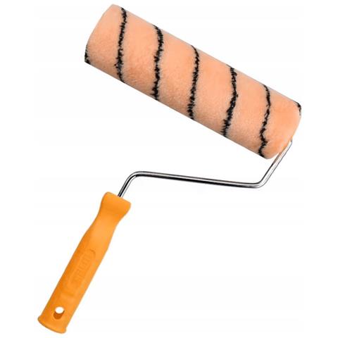 Set Di Accessori Per Pittura - Rullo Orange Con Manico, Vaschetta Gold, Asta Telescopica 0,6-1,05 M | Poliacrilico, Ergonomico, Durevole - Foto 5