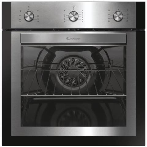 Candy ESSENZA FCNE613X, Media, Forno elettrico, 70 L, 70 L, Idrolitico, Idrolitico - Foto 1