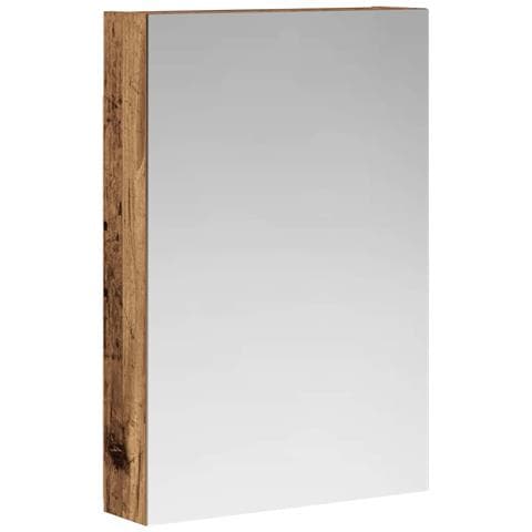 Mobiletto per specchio da bagno con lo scaffale Legno vecchio - Foto 1