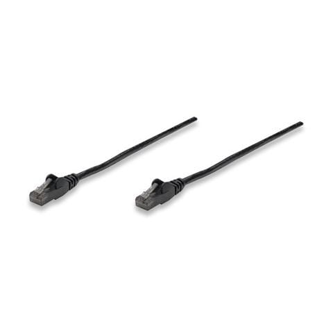 ICOC U6-6U-003-BK - Cavo di rete Patch in Rame Cat. 6 Nero UTP 0,3 mt - Foto 1