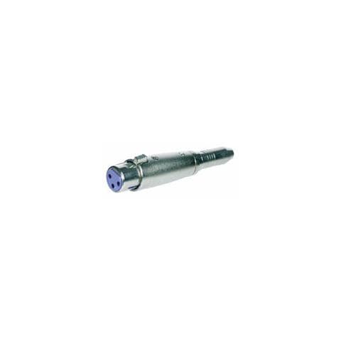 IADAP AU-XLR-453 - Adattatore XLR Cannon Femmina ad Audio 6,35mm Femmina Mono - Foto 1
