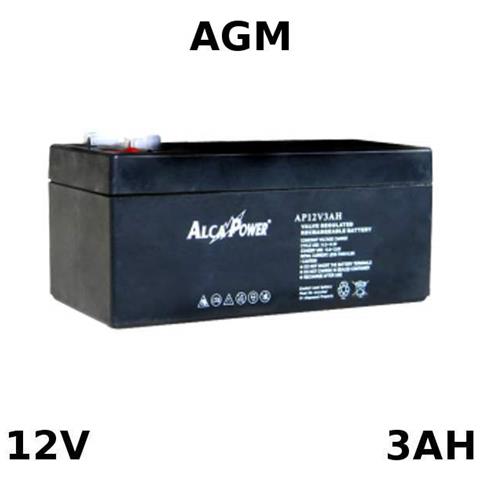 Batteria Piombo Agm 12v 3ah - Foto 1