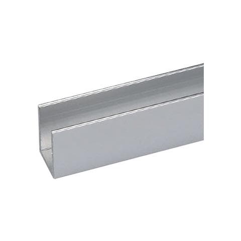 Profilo Per Rivestimento Tipo 'u' - Mm 10x15x1 - Mt 2 Argento Brillante - Foto 2