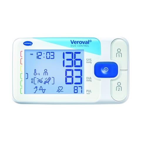 Hartmann Veroval Duo Control Blood Pressure Monitor - Taglia L (32-42cm) - Misura Del Braccio - Foto 1