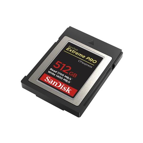 Scheda di Memoria CompactFlash Extreme Pro 512 GB Velocità 1700 MB / s - Foto 2